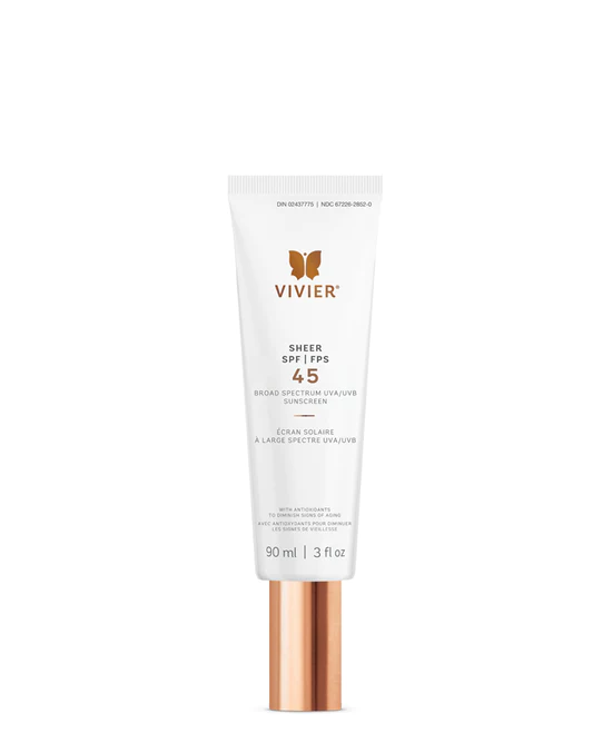Vivier Sheer Broad Spectrum SPF 45